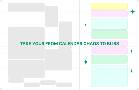 Take your calendar from chaos to bliss