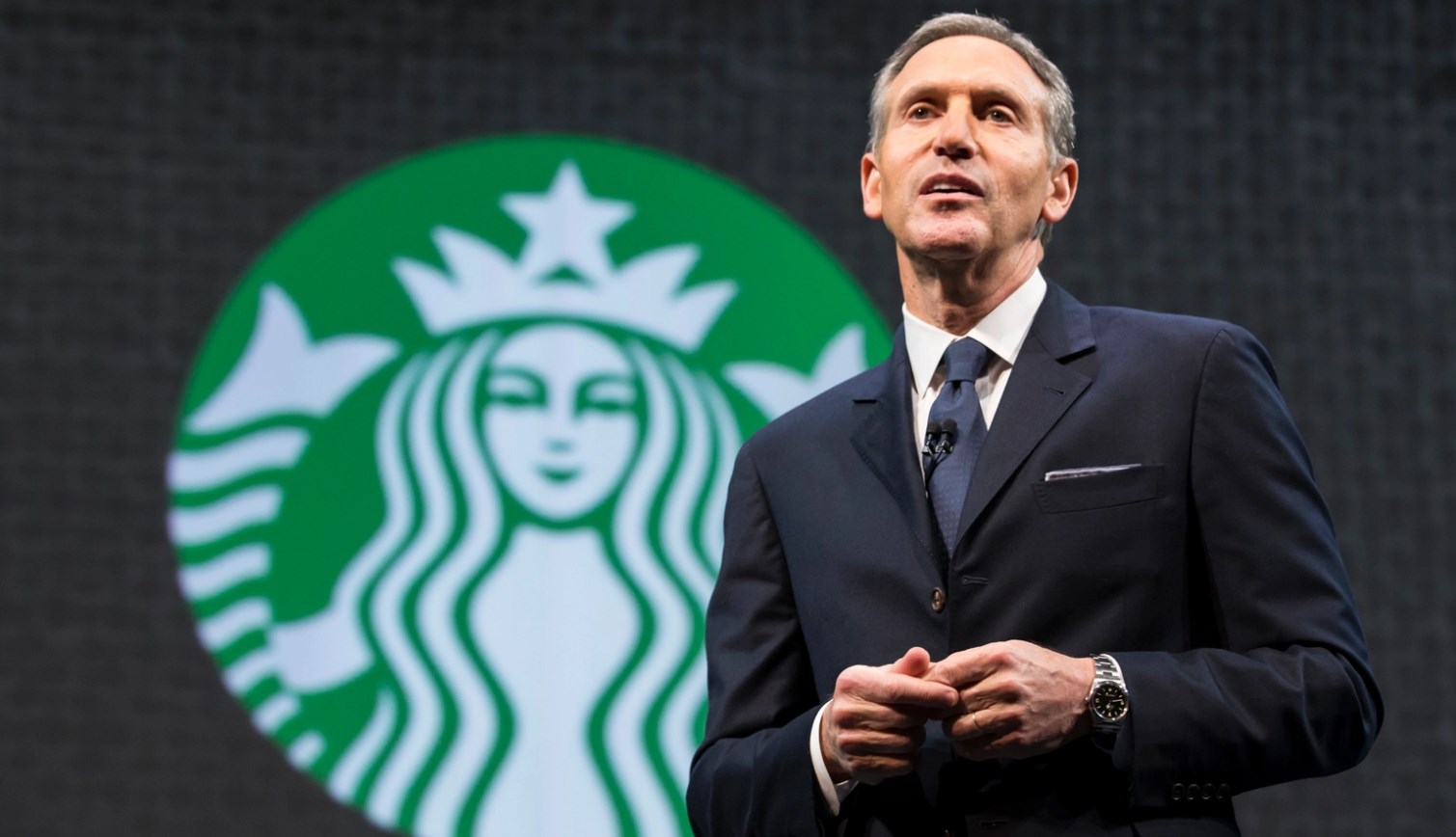 Meet Howard Schultz, the man behind the green mermaid.