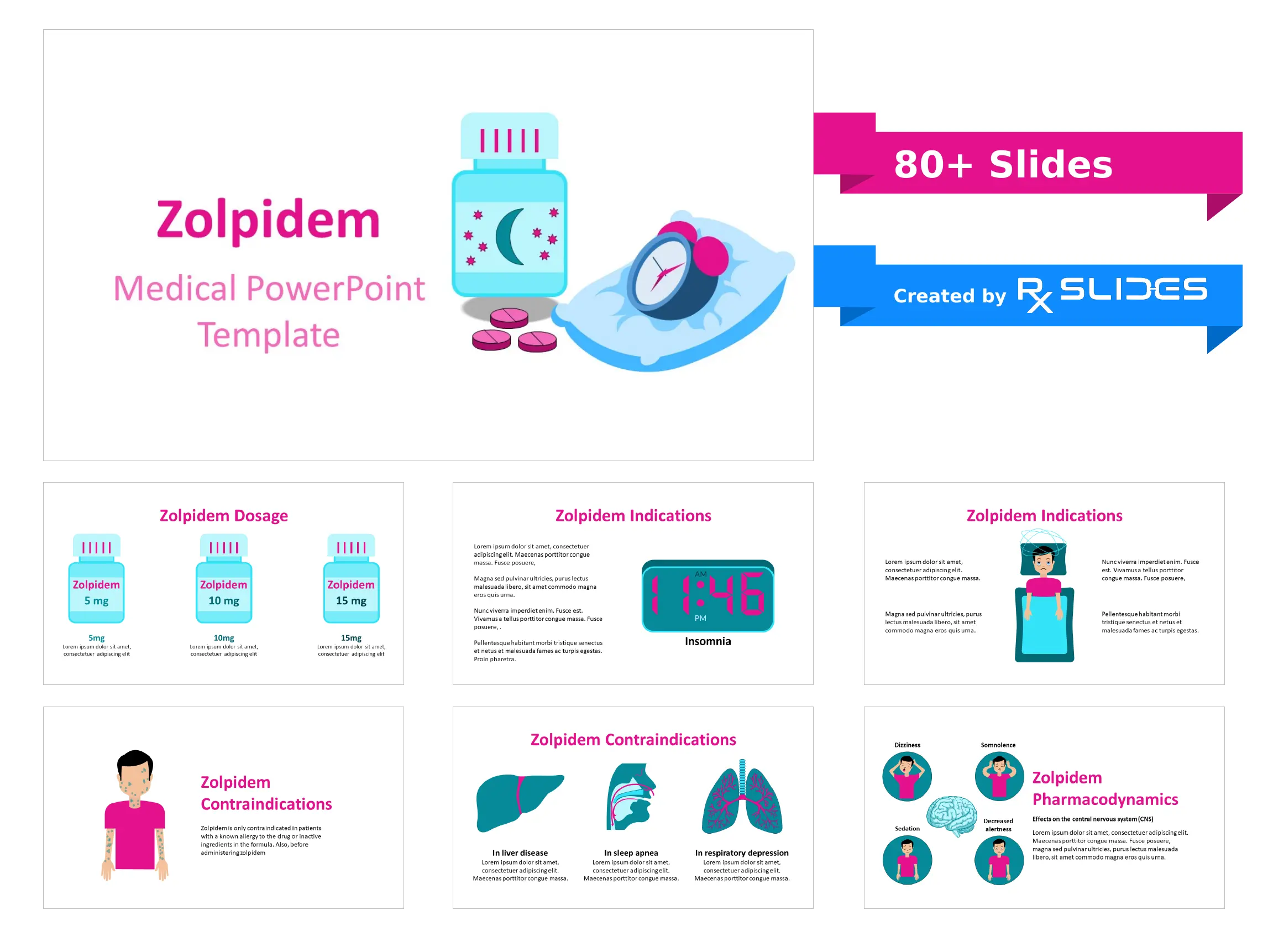 Zolpidem PowerPoint Template