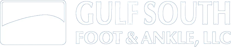 Gulf South Foot and Ankle Logo White