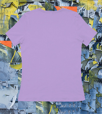 Lavender T-Shirt Mockup