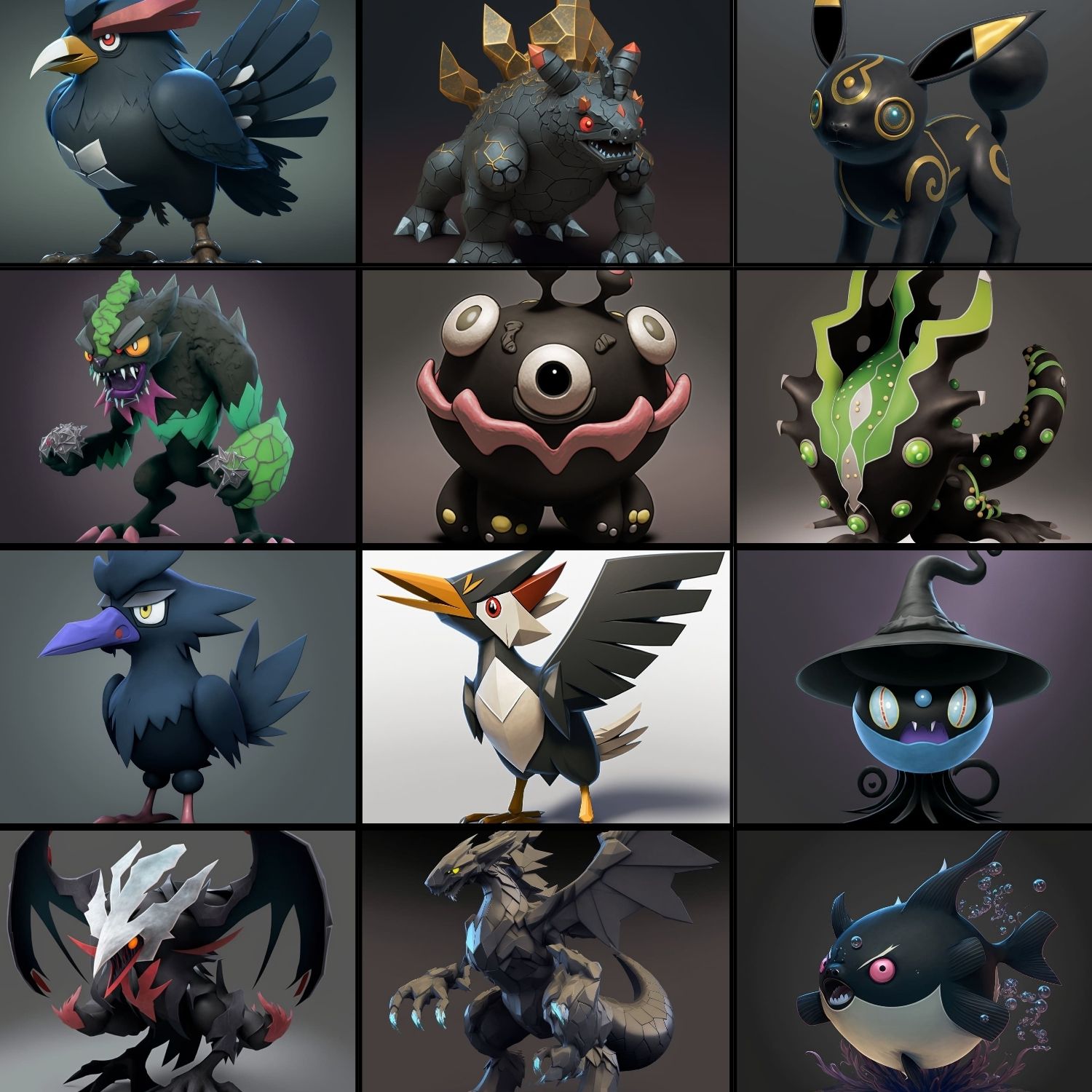 black pokemon