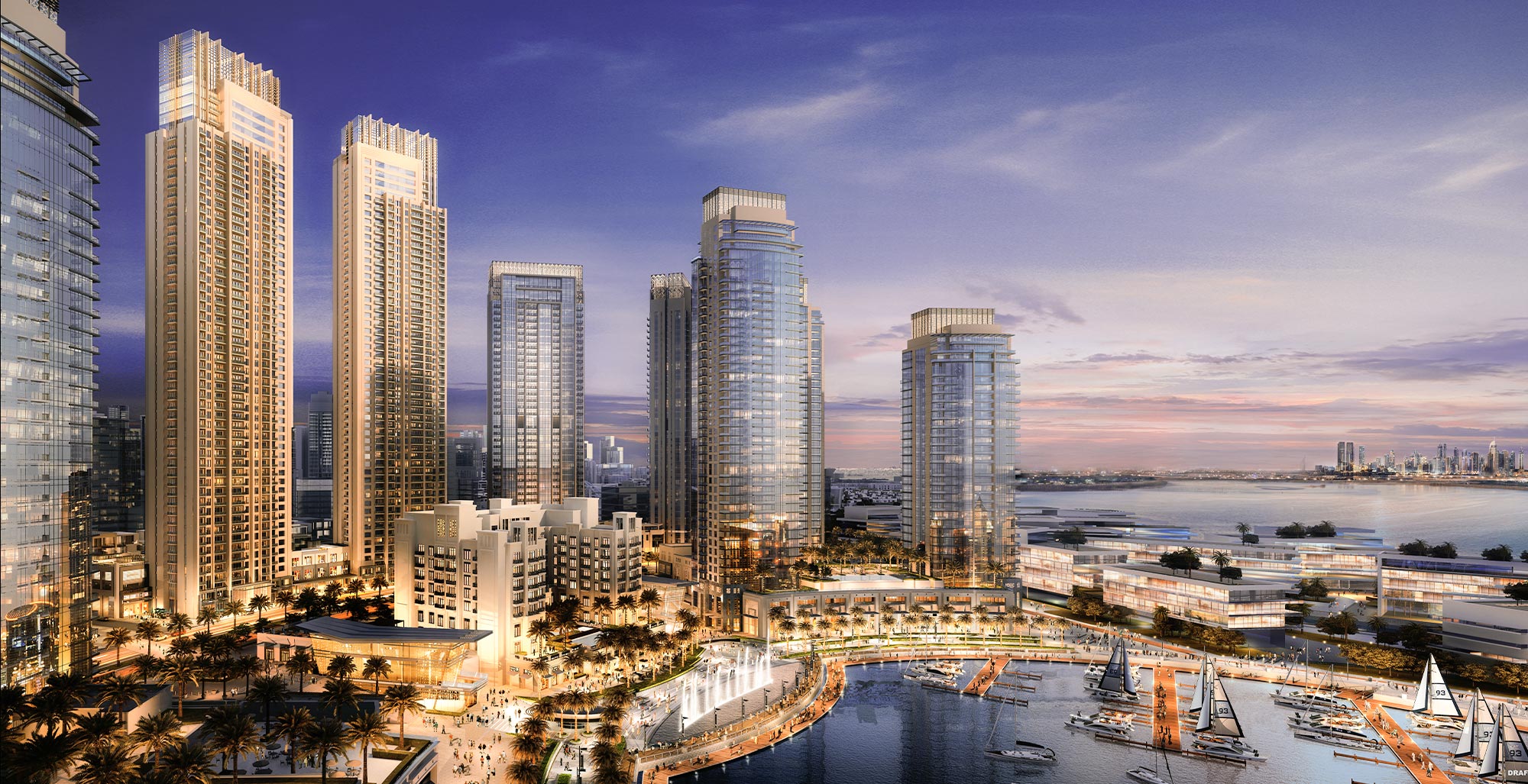 Harbour Views Dubai Creek Harbour - 1-3-Bedroom Apartments for Sale