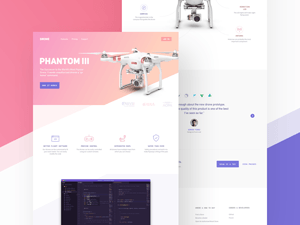 Drone Landing Page