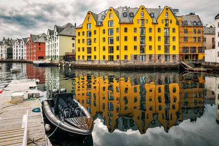 Ålesund water channels