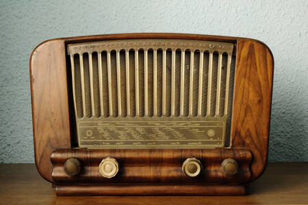 Vintage radio