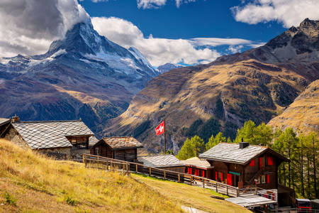 Matterhorn on a fall morning