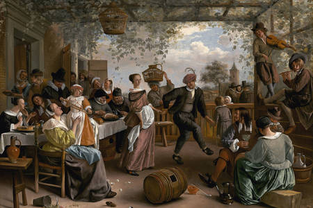 Jan Steen: "Casal Dançante"