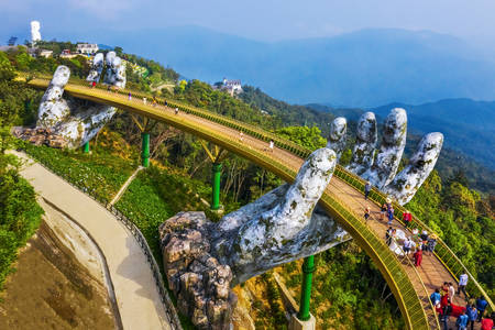 Vietnam Golden Bridge