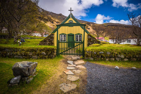 Sod Church in Hof