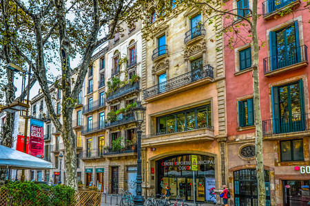 Arquitectura de edificios en Barcelona