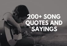 Song quotes, Sayings, and lyrics