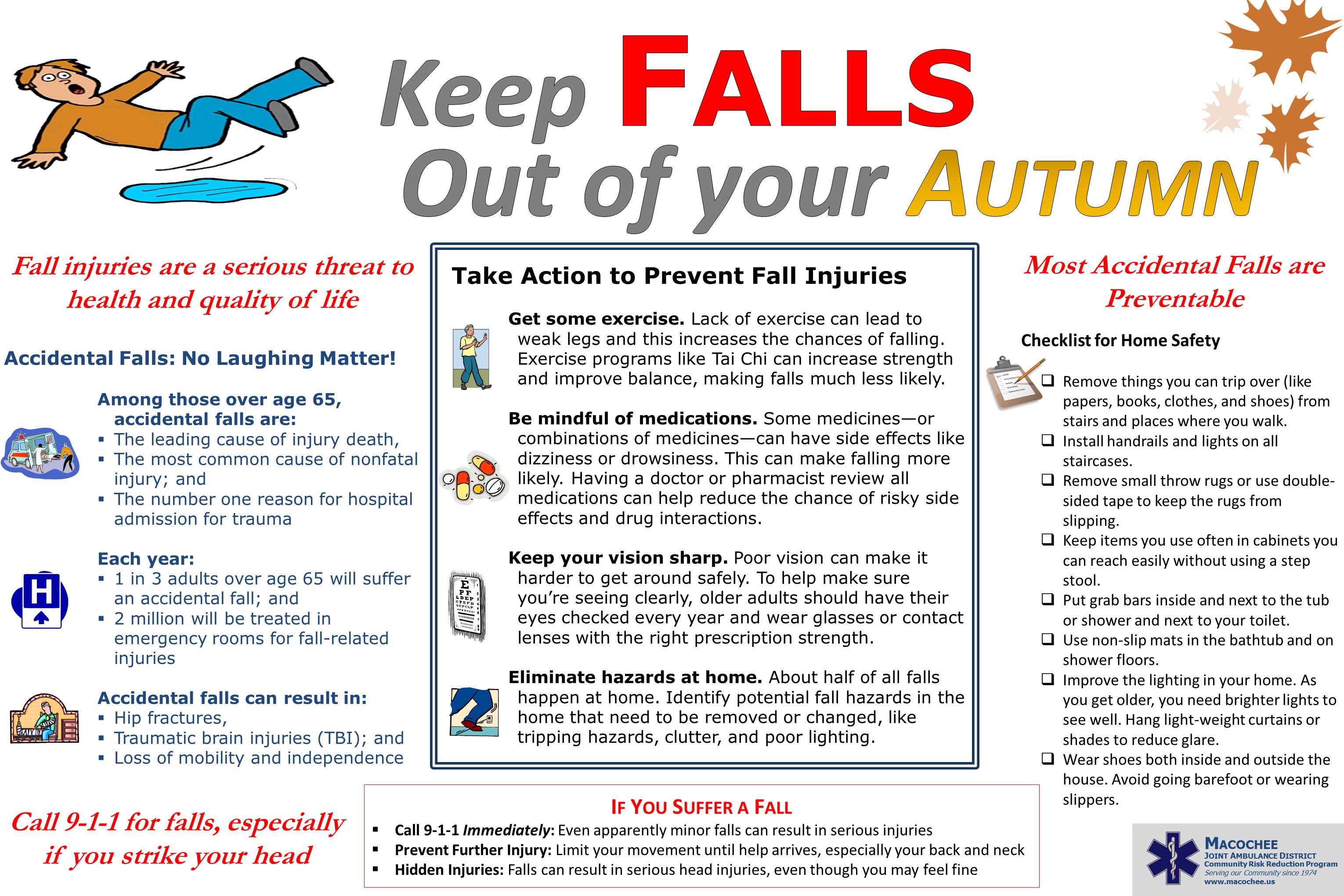 Elderly Fall Prevention Clip Art