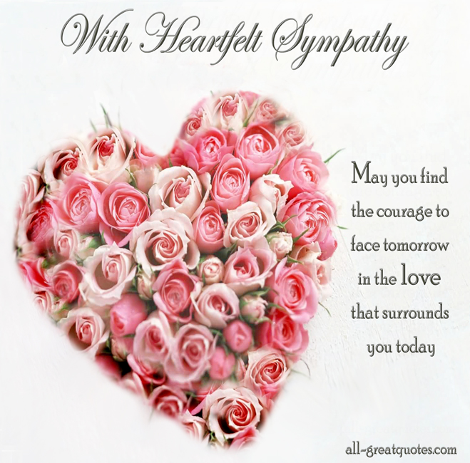 Heartfelt Condolences Quotes. QuotesGram