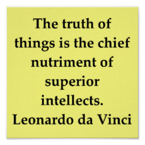 Leonardo Da Vinci Quote Posters & Prints