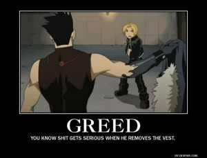 Fullmetal Alchemist: Brotherhood Greed!!