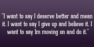 Deserve Better