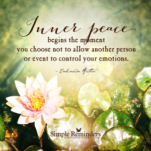 inner peace begins the moment you choose by unknown author inner peace ...