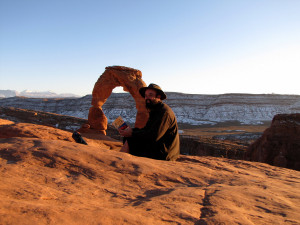 Desert Solitaire at Delicate Arch