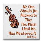 Sad Faces Violins Funny Cheer Sympathy Card