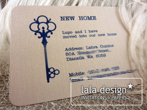 New Home Card