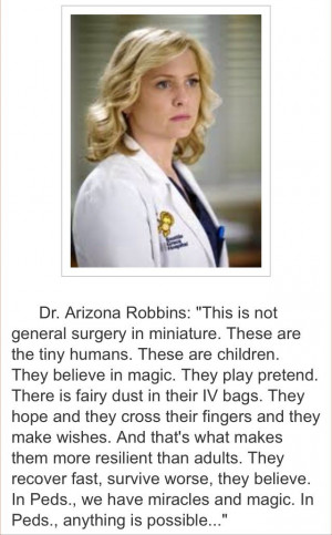 Greys Anatomy Quotes About Pediatrics