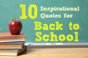 Click through for ten inspirational quotes about education!