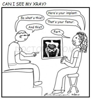 Funny X ray Tech Cartoon