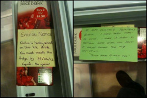 Funny-Fridge-Notes - Eviction-Notice