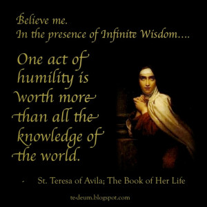 Pope Benedict XVI on St. Teresa of Avila from 2011 General Audience