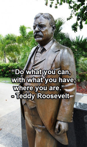 Theodore Roosevelt quote