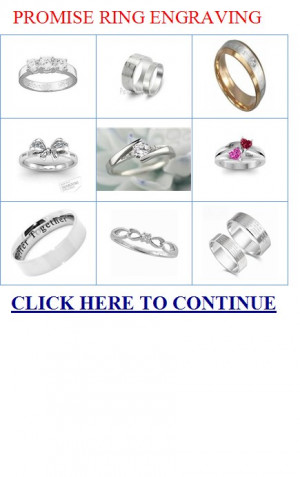 PROMISE RING ENGRAVING - PROMISE RING ENGRAVINGS - PROMISE RING ...