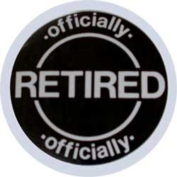 gag retirement button funny retirement gift the gag retirement button