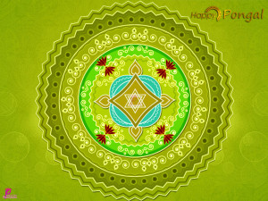 Happy Harvest Festival Celebration Pongal Happy Pongal Wishes Card ...