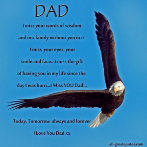 ... FOR >> In Loving Memory Verses For Father Dad Memorial Poems For Dad