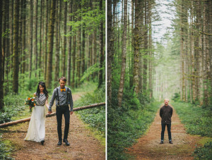 Romantic Elopement in the Woods: Laura + Nick