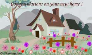 ... New Home & Housewarming - Congrats On Your New Home! greeting card to