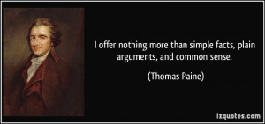 Thomas Paine Quote