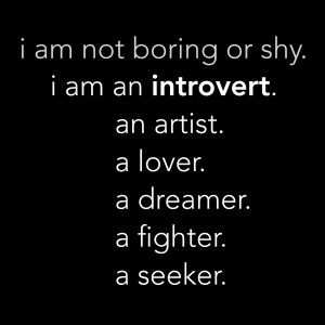 Confessions of an Introvert