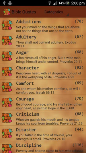 Holy Bible Quotes (Verses) - screenshot