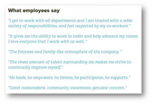 Greater Media Philadelphia Employee Quotes