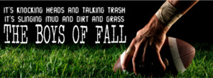 Boys of Fall Facebook Cover