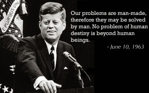 Wise and Famous Quotes of John F Kennedy