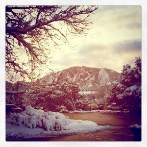 Winter Wonderland in Colorado.