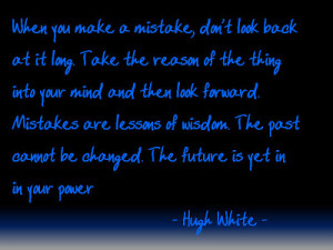 ... making mistakes and looking dumb but rather learning from our mistakes