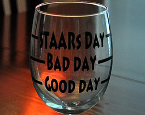 ... Bad Day Texas STAAR Test Day Novelty Stemless Wine Glass Funny Gift