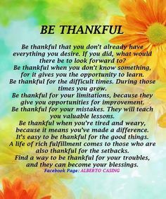 being thankful quotes and sayings | Being Thankful :-) More