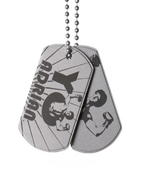 Rocky Balboa Yo Adrian Dog Tags Necklace