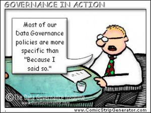 Data Cartoons: Data Governance Policy