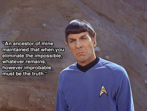 12 inspirational Spock quotes to live your life by